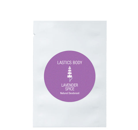 Single Serve Pack: Lavender Spice Natural Deodorant | LASTICS BODY