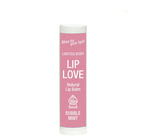 Lip Love Natural Lip Balm: Bubble Mint | LASTICS BODY